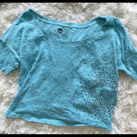 Roxy flowy bird top - Picture 1 of 1